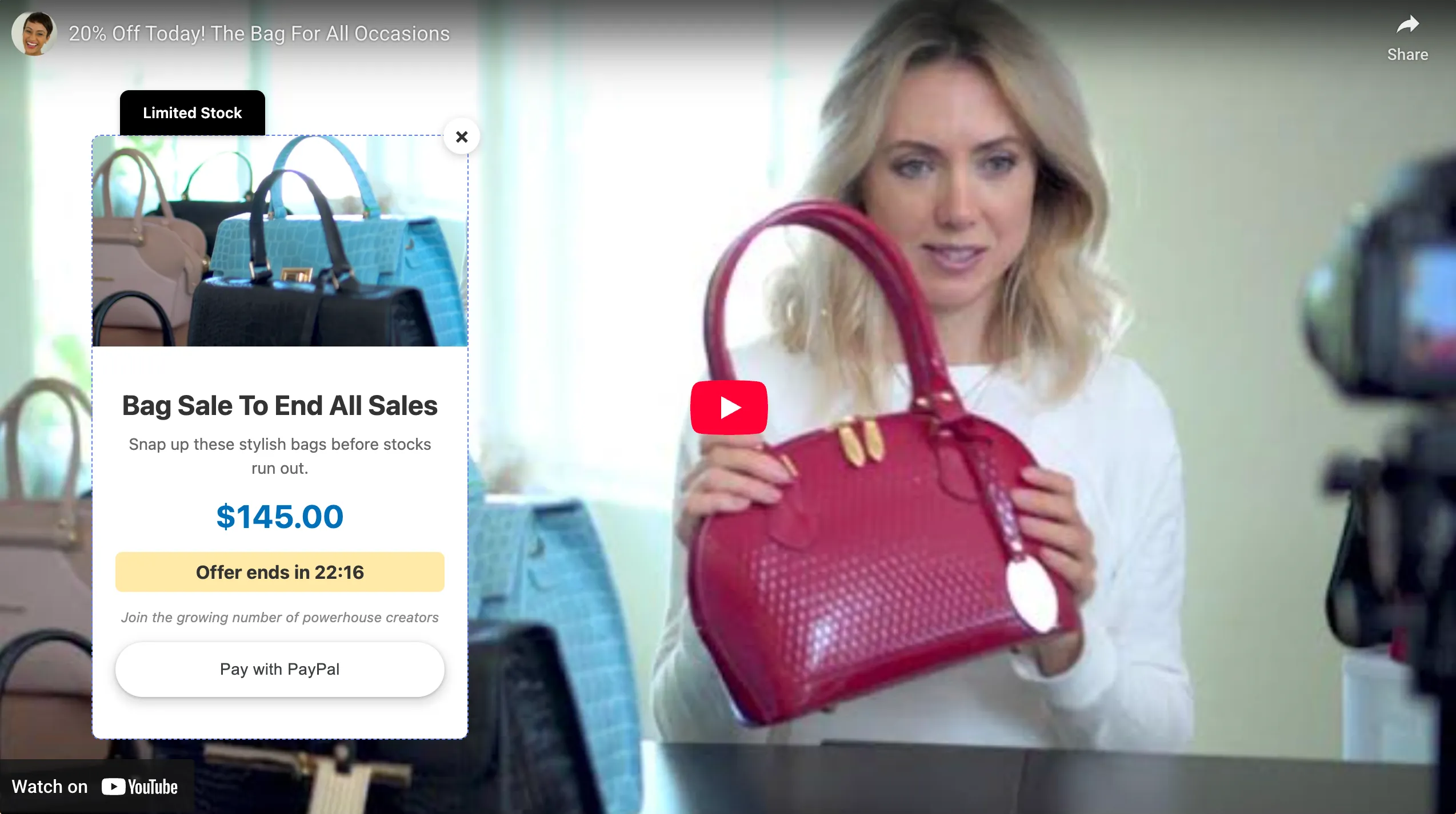 Interactive video on TV and devices